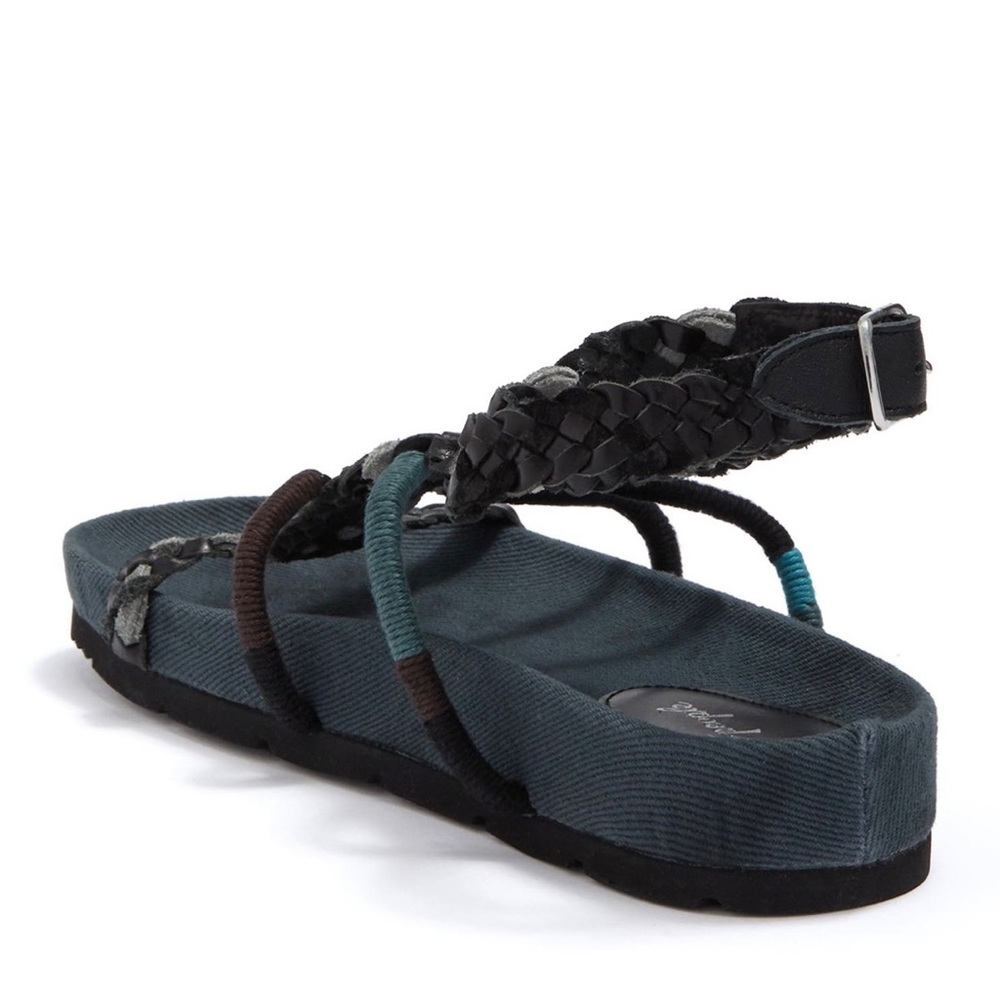 NIB Free People Denali Woven Footbed Sandal 38 8 - Picture 6 of 15